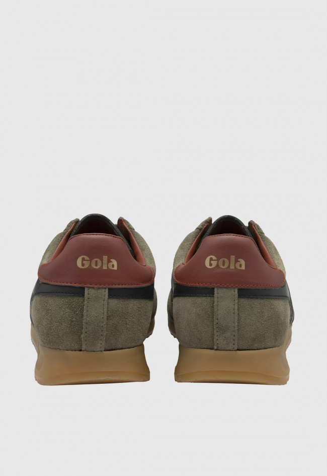 Zapatillas Gola Torpedo khaki de hombre — estilo retro con alma deportiva