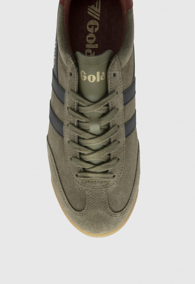 Zapatillas Gola Torpedo khaki de hombre — estilo retro con alma deportiva