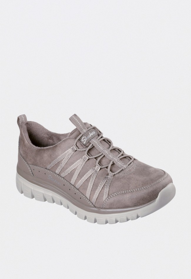Deportivo de mujer taupe Skechers 100889