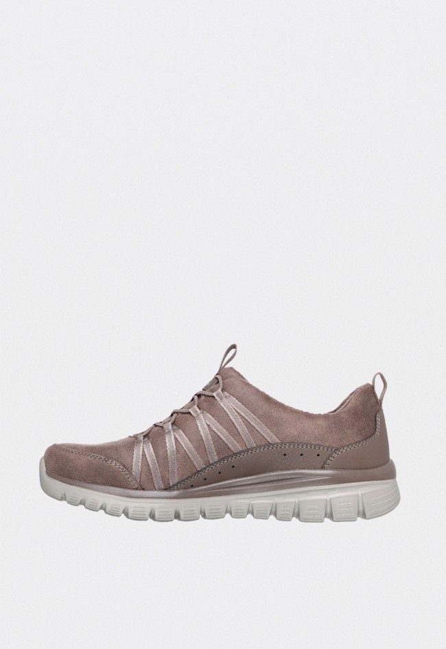Deportivo de mujer taupe Skechers 100889