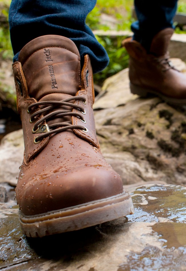Botín de piel waterproof para hombre Panama Jack Amur GTX Cuero con forro Gore-Tex®