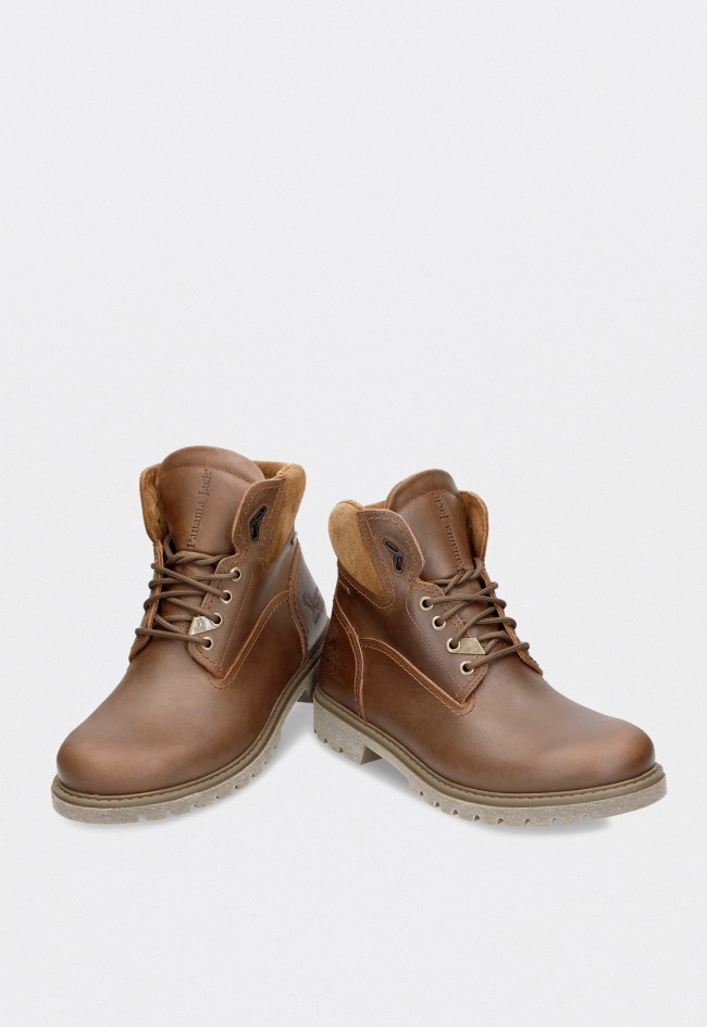 Botín de piel waterproof para hombre Panama Jack Amur GTX Cuero con forro Gore-Tex®