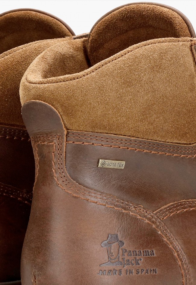 Botín de piel waterproof para hombre Panama Jack Amur GTX Cuero con forro Gore-Tex®