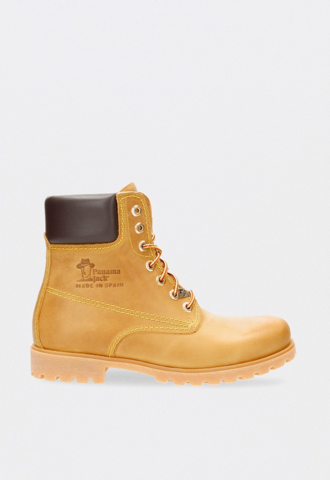 Bota de piel waterproof para hombre Panama Jack Panama 03 C1 Cuero con forro de piel