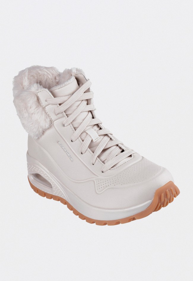 Zapatillas altas Skechers Street Uno Rugged Fall Air para mujer con forro de pelo y cámara de aire Skech-Air®