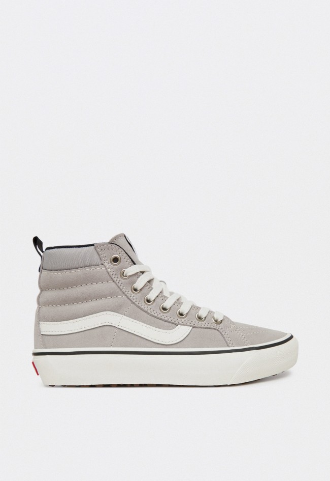 Zapatillas altas grises Vans MTE Sk8-Hi Insulated para mujer impermeables y térmicas