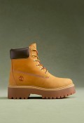 Botas Timberland 6-Inch Stone Street de mujer en cuero amarillo impermeables con plataforma