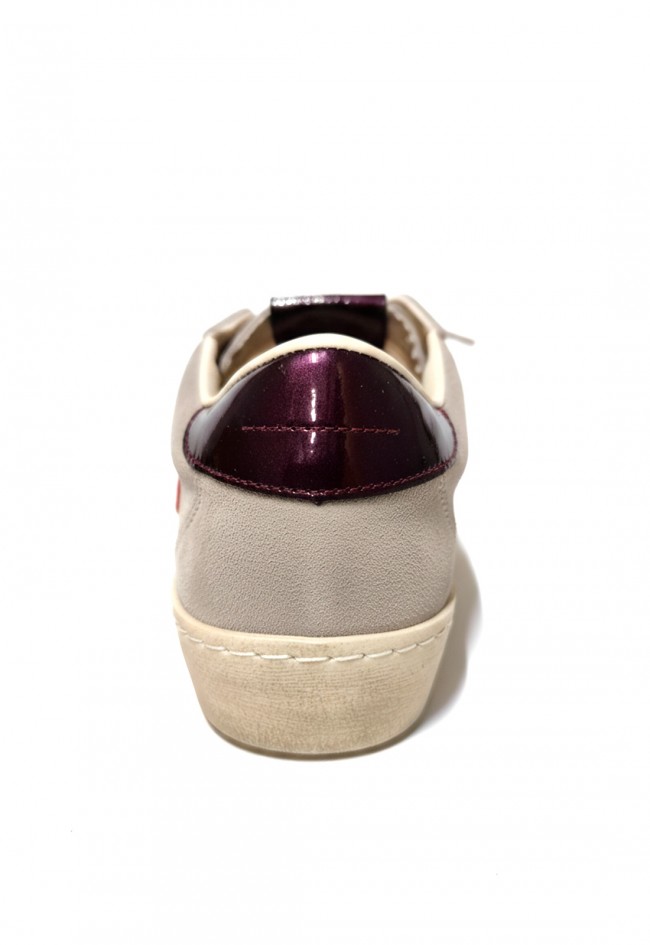 Zapatilla Cetti C-1342 de mujer en piel beige — minimalismo, color y espíritu creativo