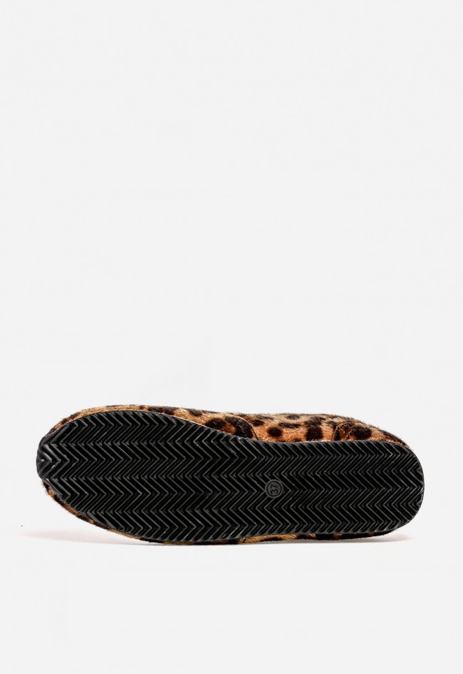 Zapatilla Why Pink? M5512 de mujer en polipiel animal print — estilo salvaje con esencia urbana