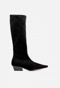 Bota elástica MISS ELASTIC 78057 de mujer en negro — elegancia y confort en cada paso