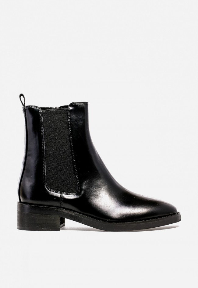 Botín de mujer Why Pink? M5855 negro — diseño tipo Chelsea con esencia moderna