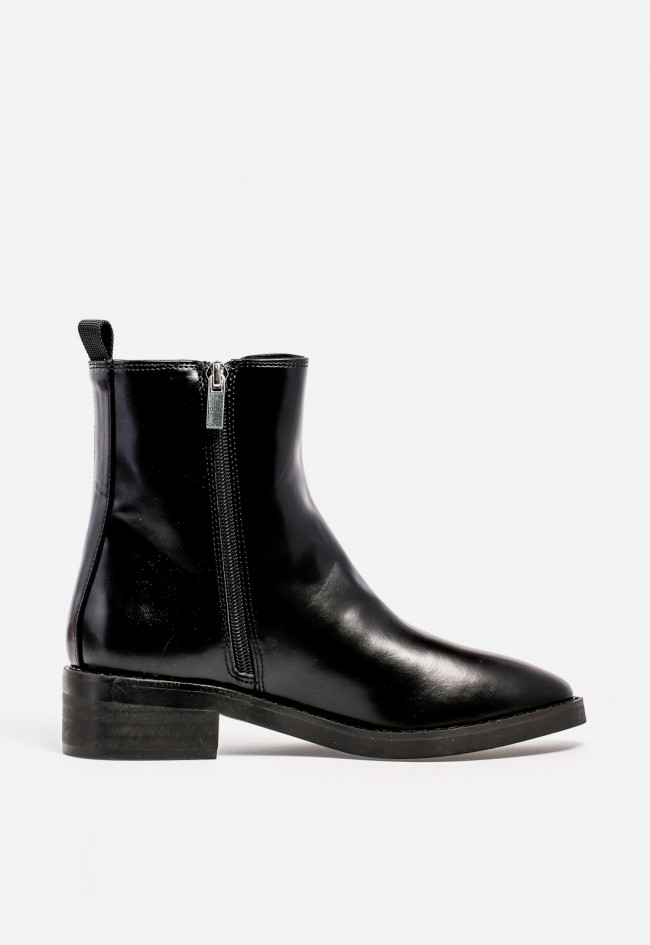 Botín de mujer Why Pink? M5855 negro — diseño tipo Chelsea con esencia moderna