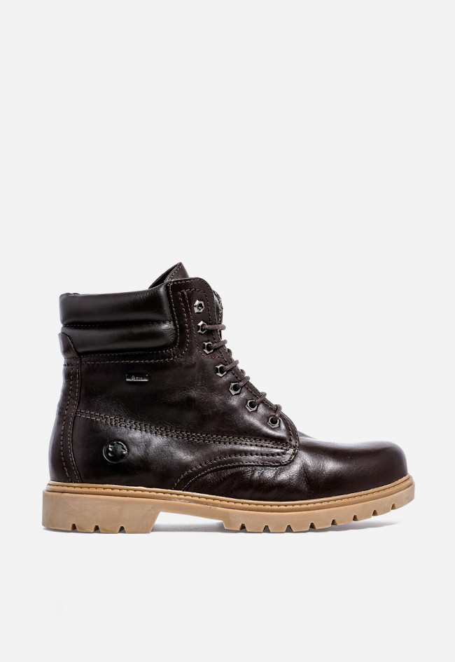 Bota de hombre de piel estilo montañero Coronel Tapioca C319-18