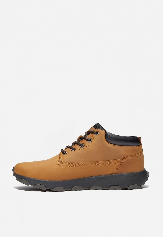 Botines hombre Timberland Winsor Park GORE-TEX marrones de piel impermeable y suela GreenStride