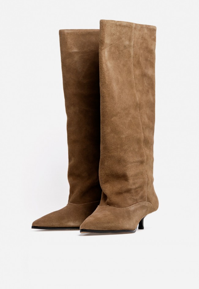 Bota de mujer cuero VAS mdc053