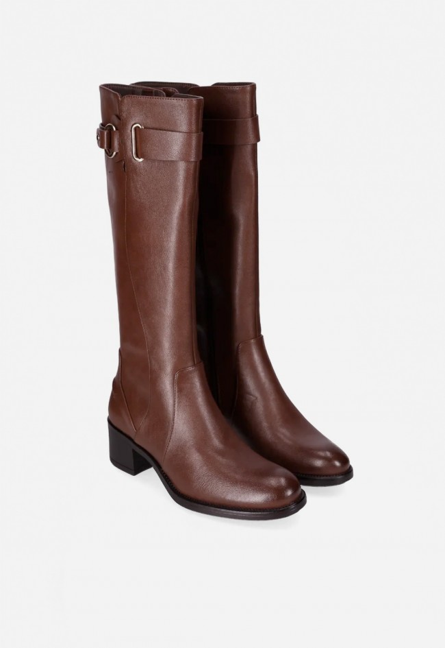 Bota de mujer marrón Chika 10 baiden 11
