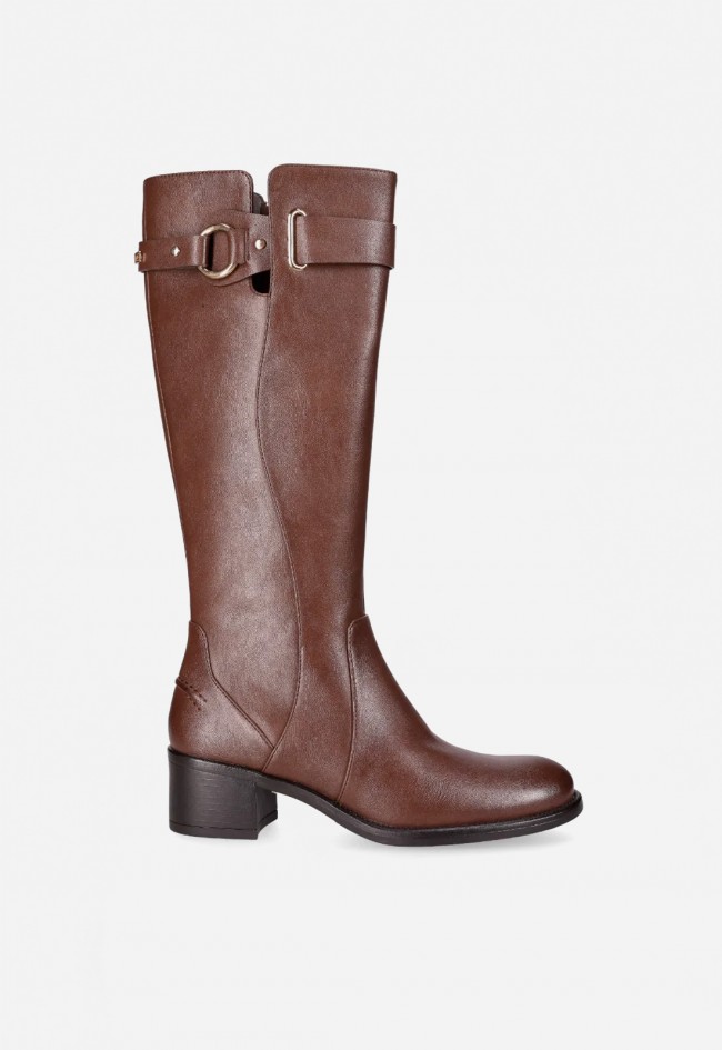 Bota de mujer marrón Chika 10 baiden 11