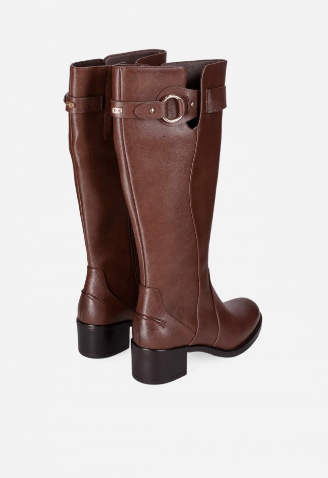 Bota de mujer marrón Chika 10 baiden 11