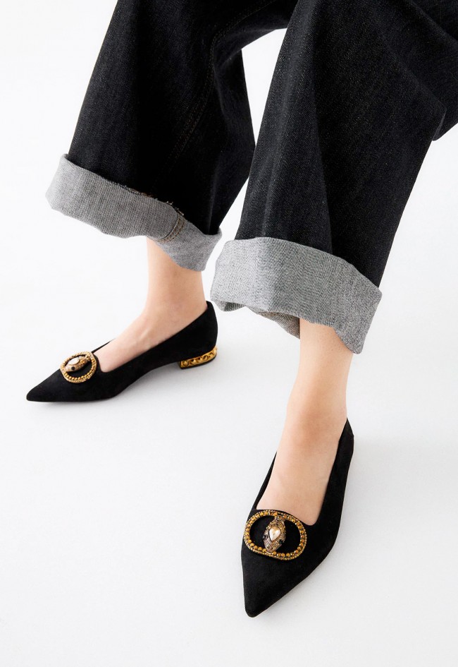 Bailarina de mujer negro EXE emery-202