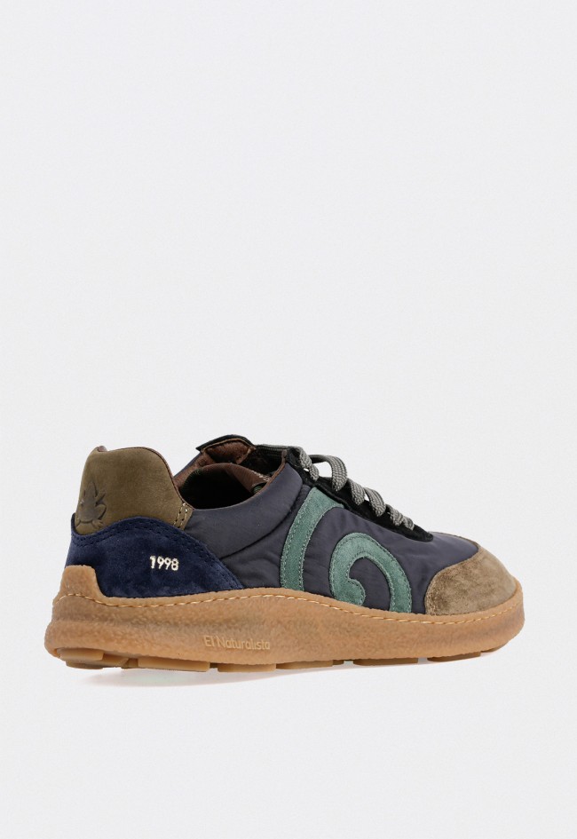 Deportivo de piel de hombre kaki El Naturalista n 5435a
