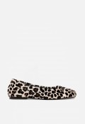 Zapato manoletina en piel de mujer leopardo Glo 3810