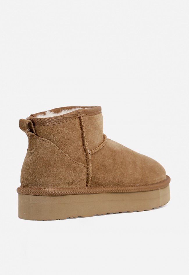 Botín australiano de mujer camel VAS wd500-2-sb