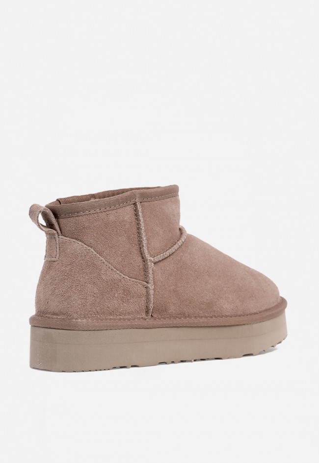 Botín australiano de mujer taupe VAS wd500-2-sb