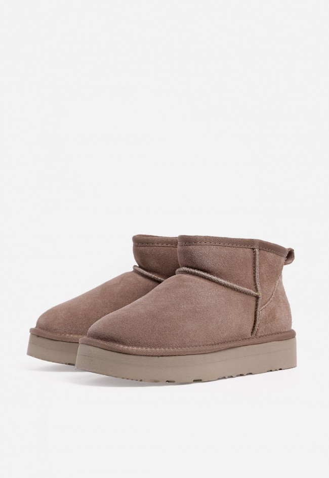Botín australiano de mujer taupe VAS wd500-2-sb