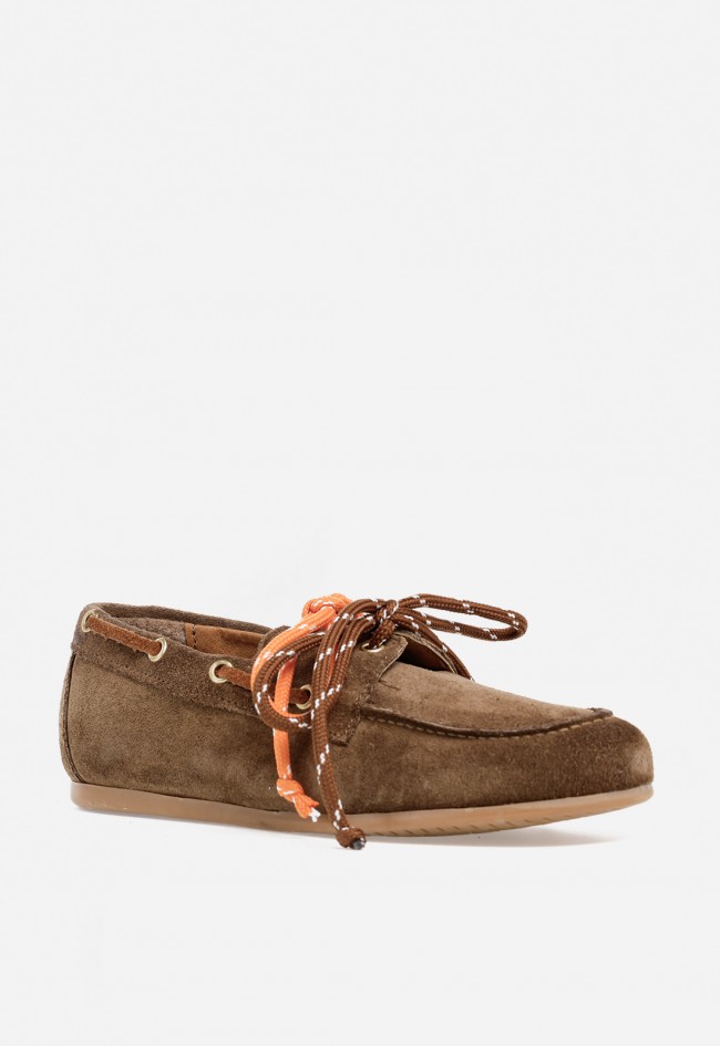 Zapato piel de mujer taupe Glo franci