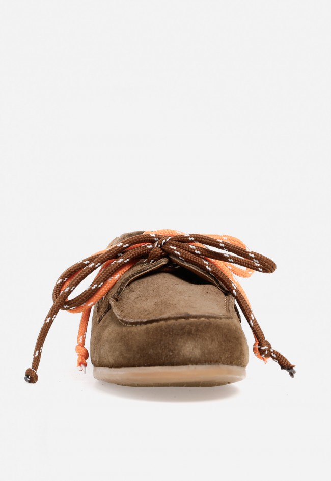 Zapato piel de mujer taupe Glo franci