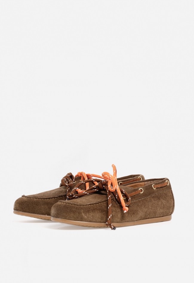 Zapato piel de mujer taupe Glo franci
