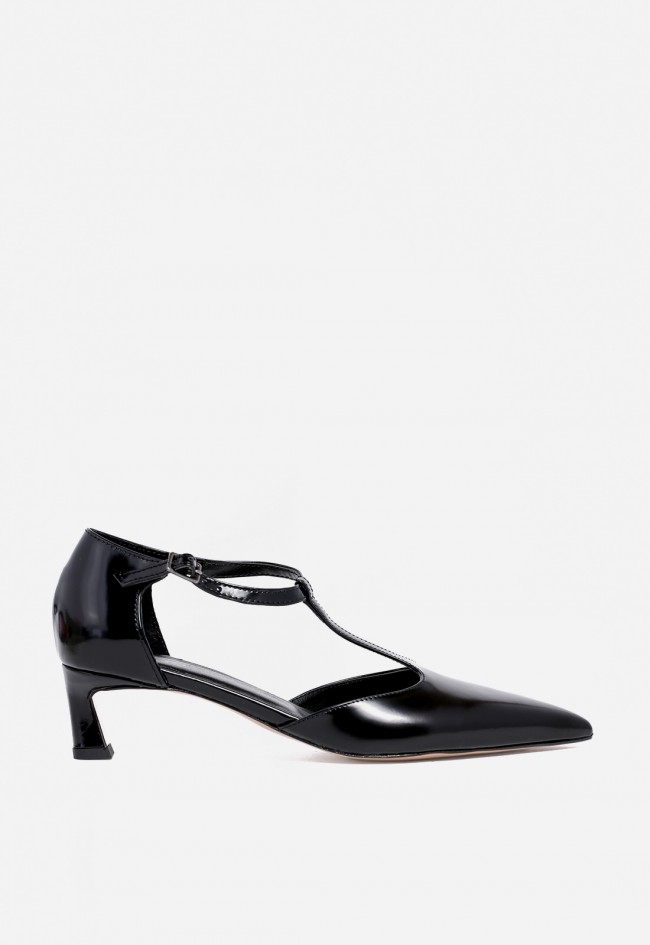 Zapato de vestir de mujer de piel negro Canapé 592