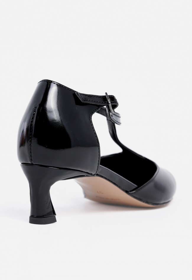 Zapato de vestir de mujer de piel negro Canapé 592