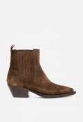Botín cowboy de mujer marrón Alpe 55481133