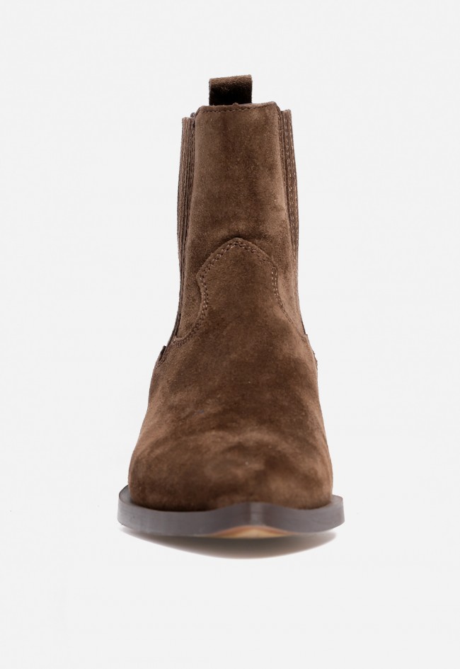 Botín cowboy de mujer marrón Alpe 55481133