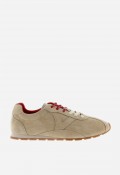 Sneakers Victoria Aster para mujer en serraje con doble cordón y suela dentada