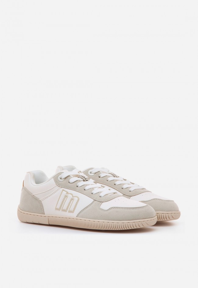 Zapatillas Mustang Free Aria mujer: minimalistas, veganas y ultra cómodas en blanco y beige