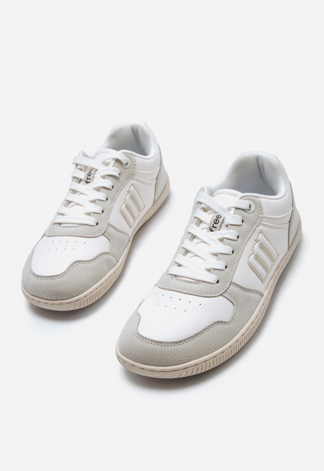 Zapatillas Mustang Free Aria mujer: minimalistas, veganas y ultra cómodas en blanco y beige