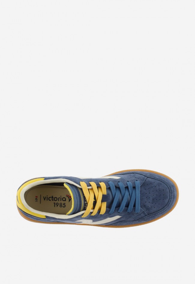 Zapatillas Victoria Smash Suede para hombre – estilo urbano con suela caramelo