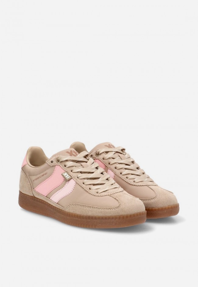Zapatillas Xti 145052 de mujer beige con diseño deportivo casual y estilo tendencia