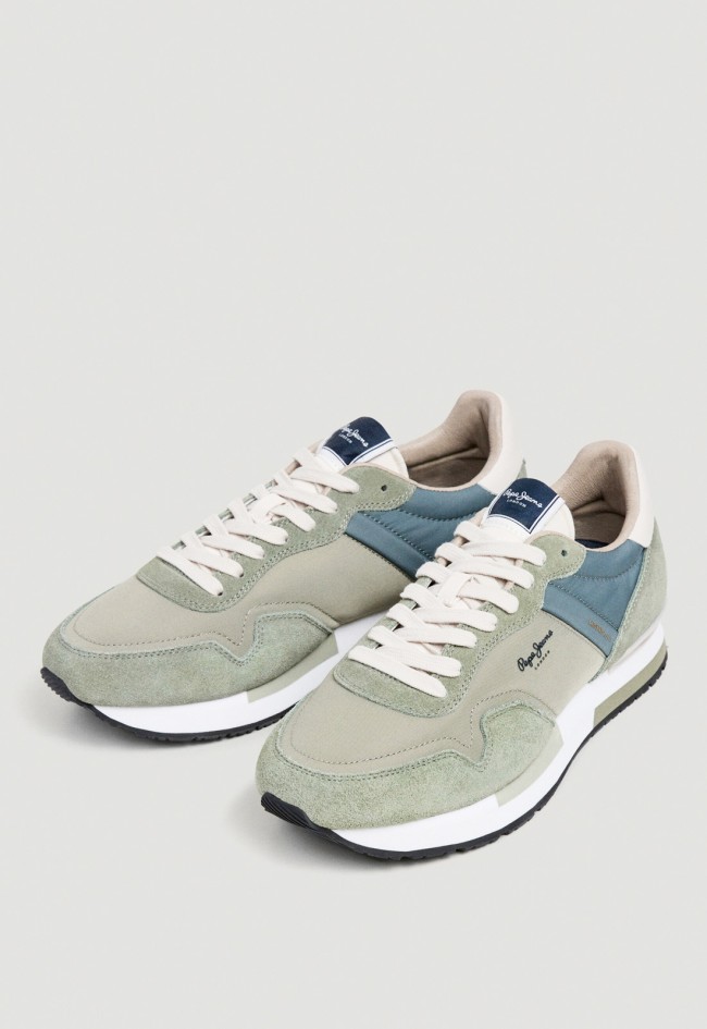 Zapatillas Pepe Jeans pms400037 para hombre con diseño running y acabado premium