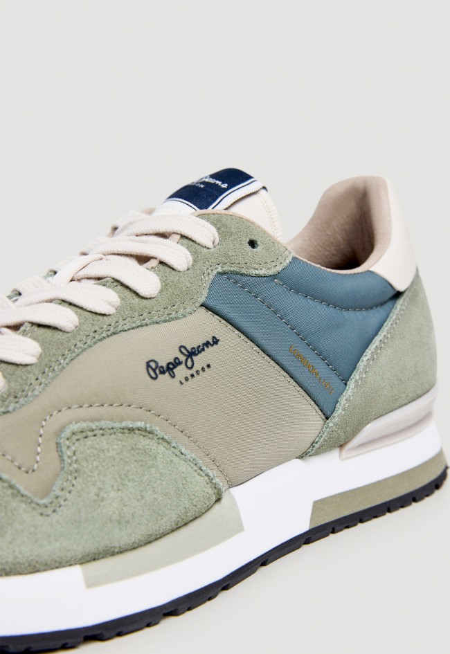 Zapatillas Pepe Jeans pms400037 para hombre con diseño running y acabado premium