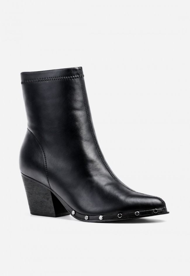 Botín cowboy mujer con tachas Niko Amore – Estilo urbano con tacón cómodo de 4 cm