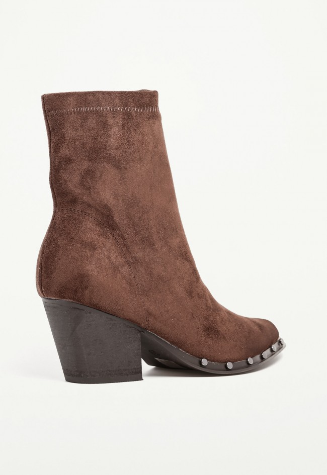 Botín cowboy de mujer color moka Niko Amore 20116 – estilo campero con carácter