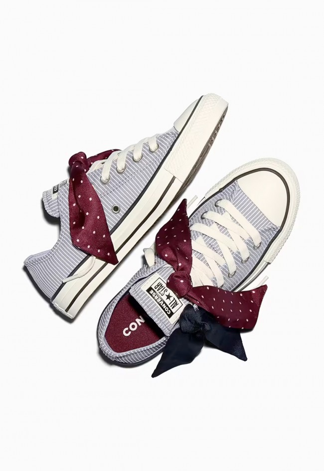 Zapatillas Converse Chuck Taylor All Star Scarf Bow para mujer – estilo icónico con lazo
