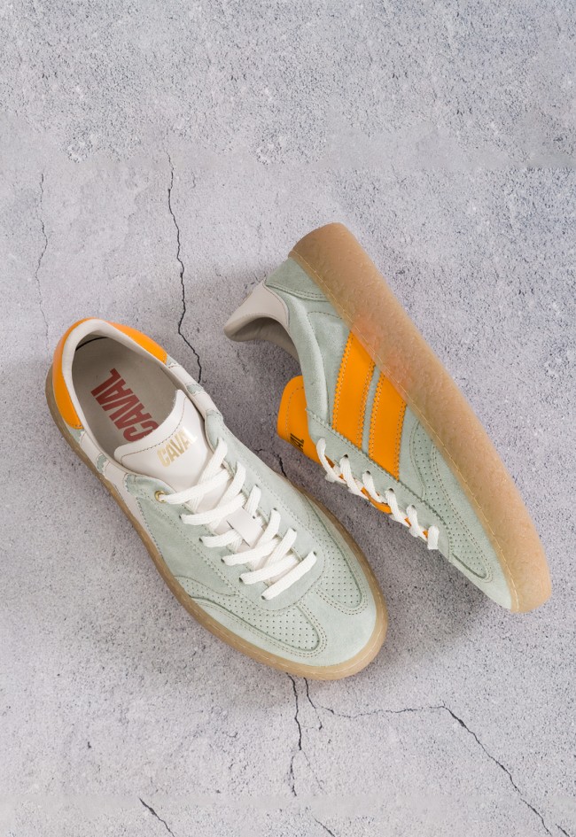 Zapatillas retro Caval Tropic Zest – estilo vintage noventero con confort premium sostenible