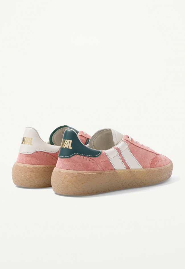 Zapatillas retro Caval Forest Berry – sneakers vintage con diseño asimétrico y estilo urbano
