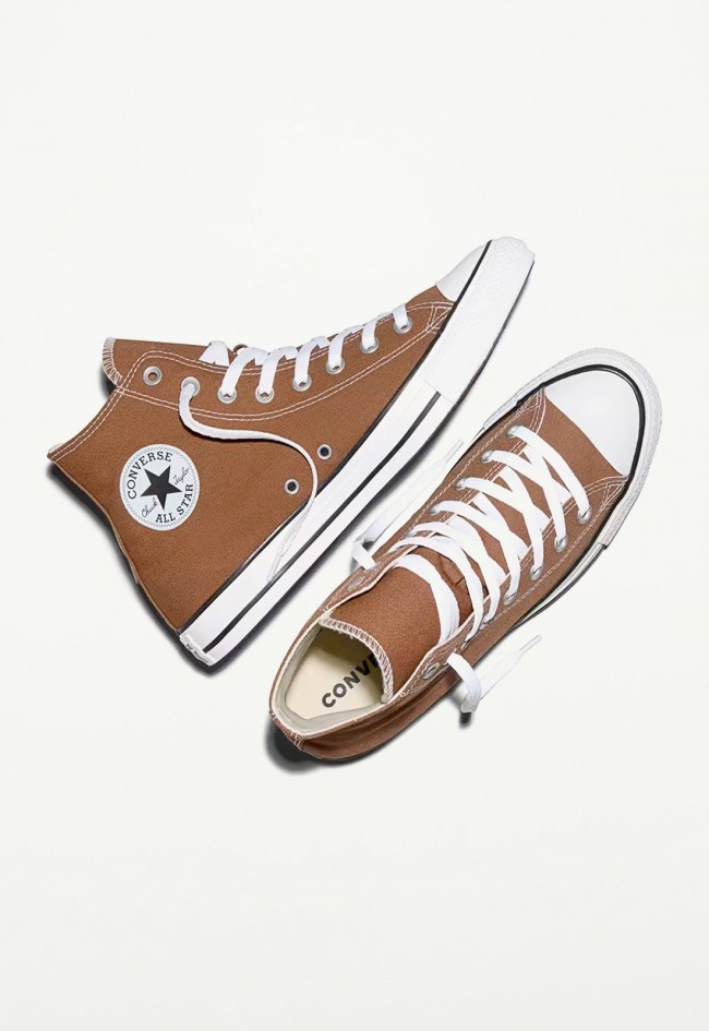 Converse Chuck Taylor All Star mujer marrón – zapatillas altas icónicas y atemporales