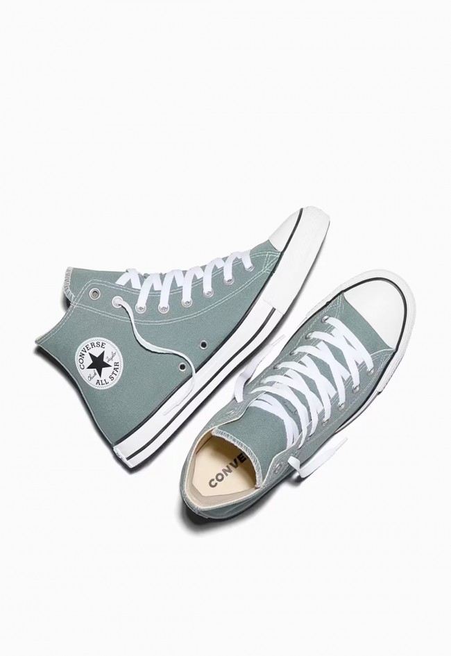 Converse Chuck Taylor All Star mujer verde – zapatillas altas icónicas y urbanas