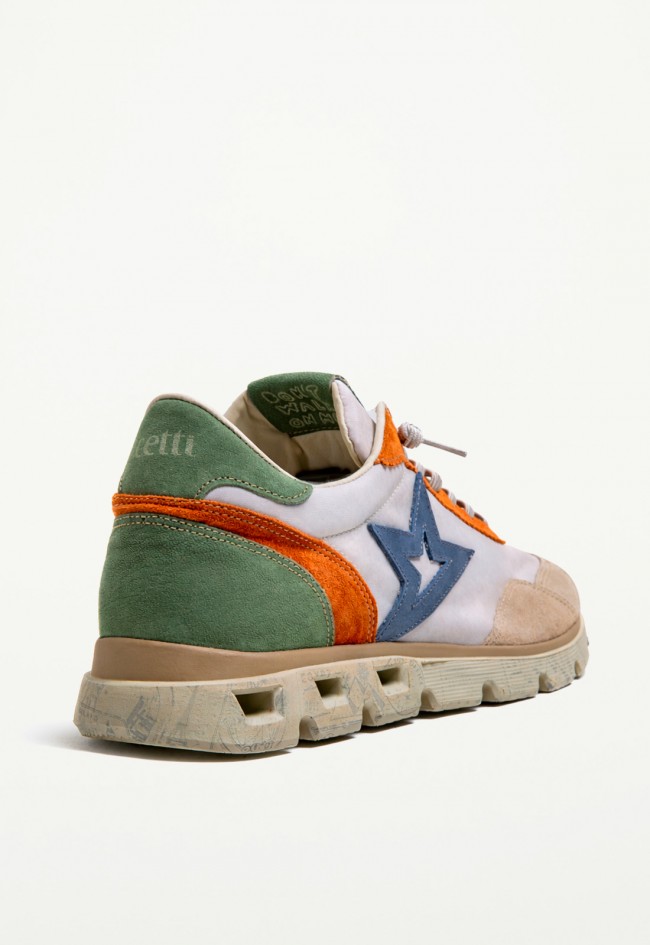Zapatillas Cetti C-1259 XL hombre – deportivas en piel y textil con diseño artesanal